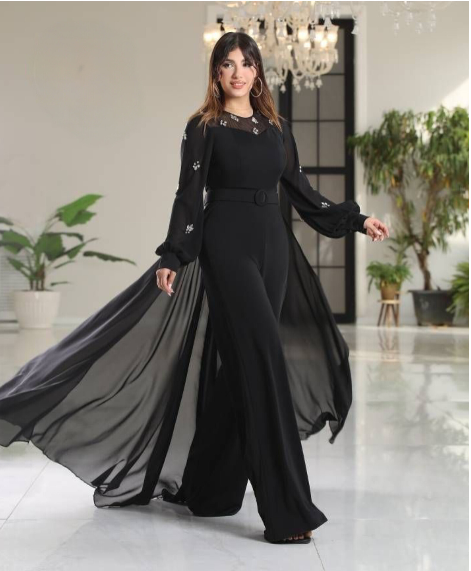 اورال سرهمی مجلسی دخترانه دنباله تور مدل (فرشته)