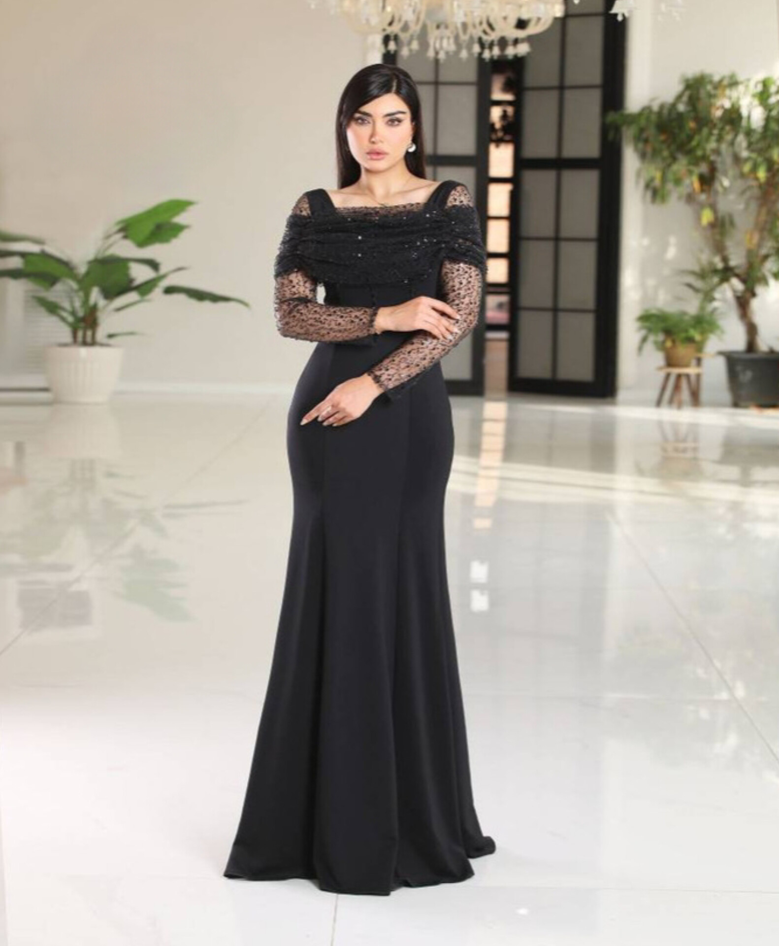 ماکسی مجلسی قواصی گرم بالا و جسیمکو مدل(آنجلا)