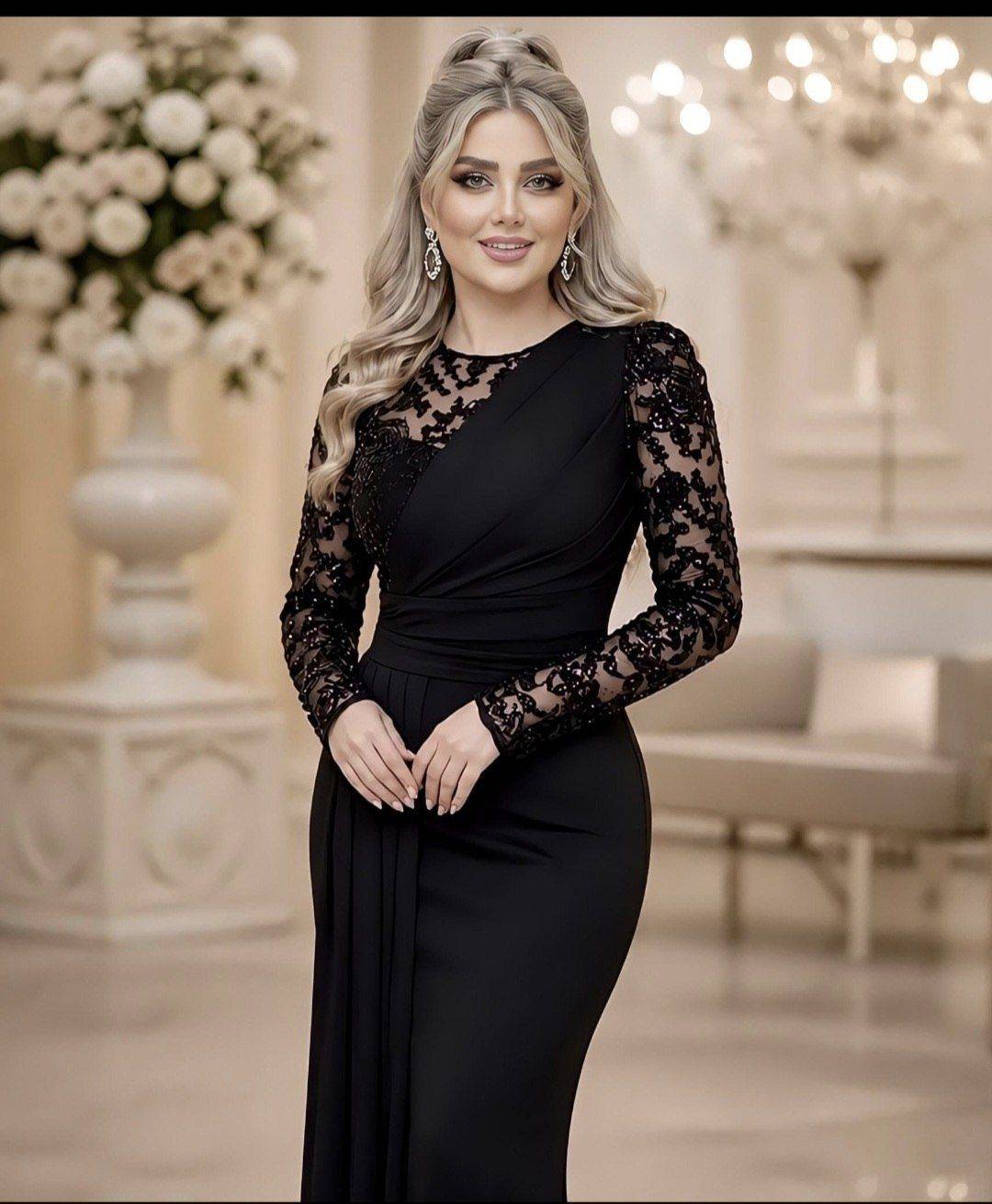 پیراهن مجلسی شیک مدل (دلا)
